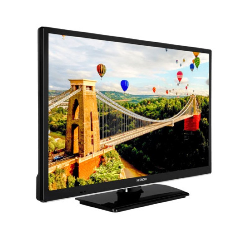 Hitachi 24HE2202 SMART Wifi 24 pouces 61cm HD Ready TV LED DVB-S2 / C / T2  - 12V et 220V