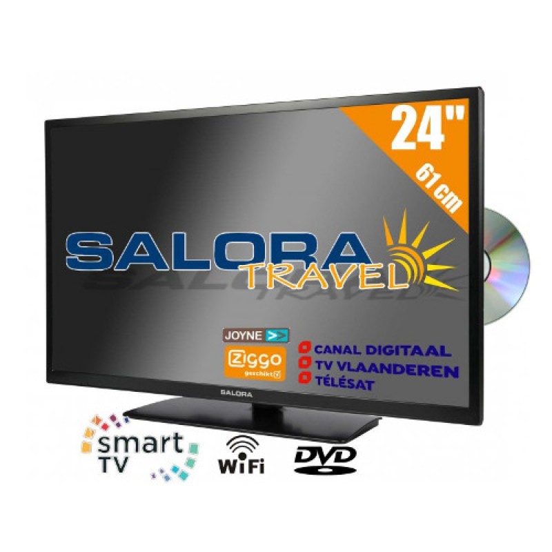 Salora Lecteur DVD/Blu-Ray portable Lecteur DVD portable 2  (DVP1038SW).  Open iT - Informatique et Haute technologie