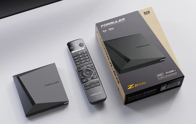 Buy a Formuler Z11 Pro Max 4K UHD IPTV mediaplayer? Order now online